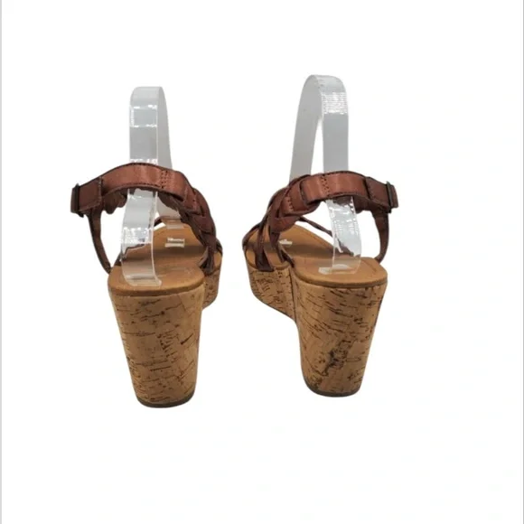 Crown Vintage Dryden Braided Strap Platform Sandals – Size 10 - Picture 7 of 10